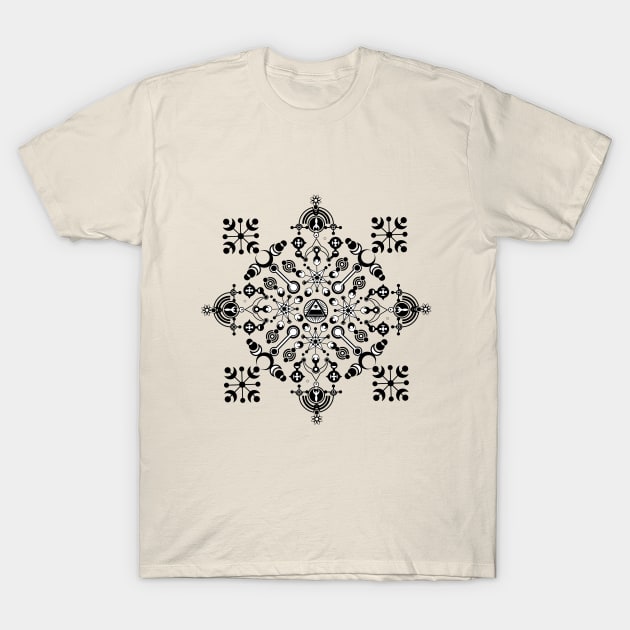 masonic patterns T-Shirt by Rashcek